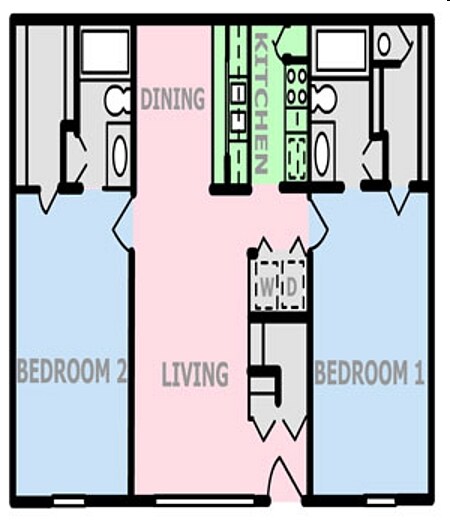 2BR/2BA - Imperial Chase