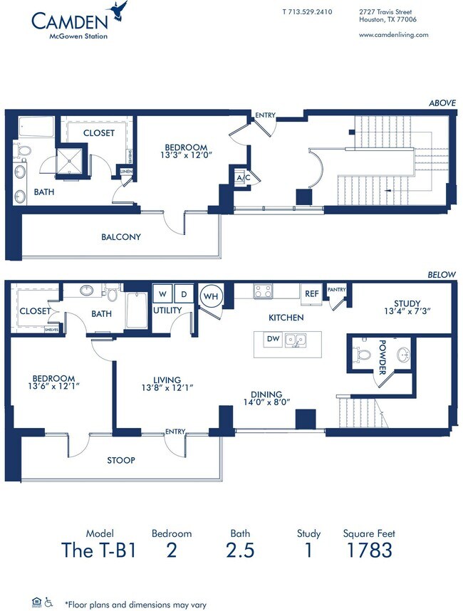 Floorplan - Camden McGowen Station
