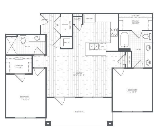 Floorplan - Fidelis Westlake