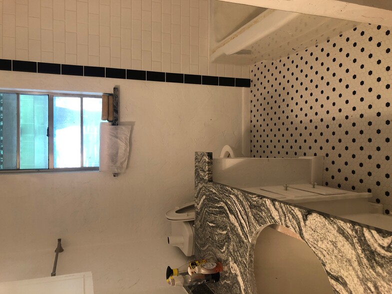 Guest bathroom renovations are coming along nicely - 5908 Stonewall St