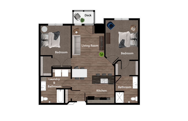 Floorplan - Vista Apartments