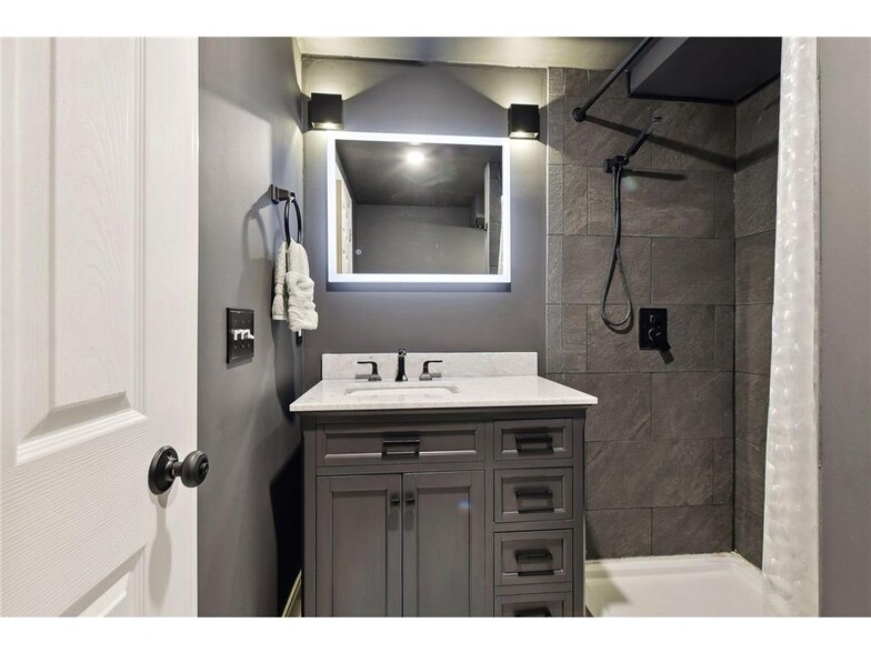 Basement bathroom - 6239 Xerxes Ave S