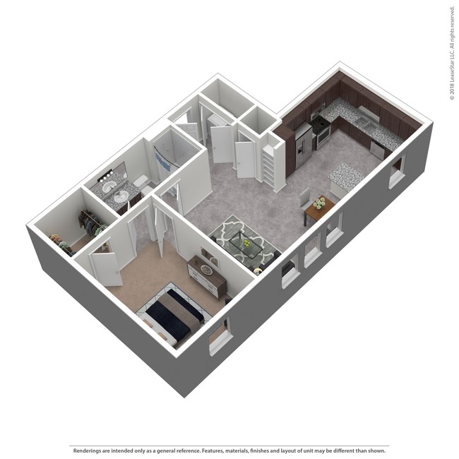 Floorplan - Cortland Oak Lawn