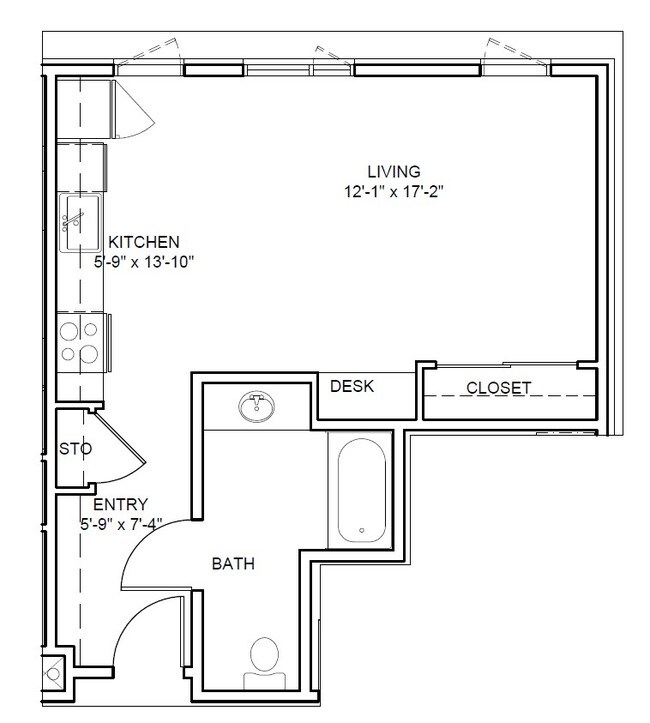 Floorplan - Miracles Central Apartments