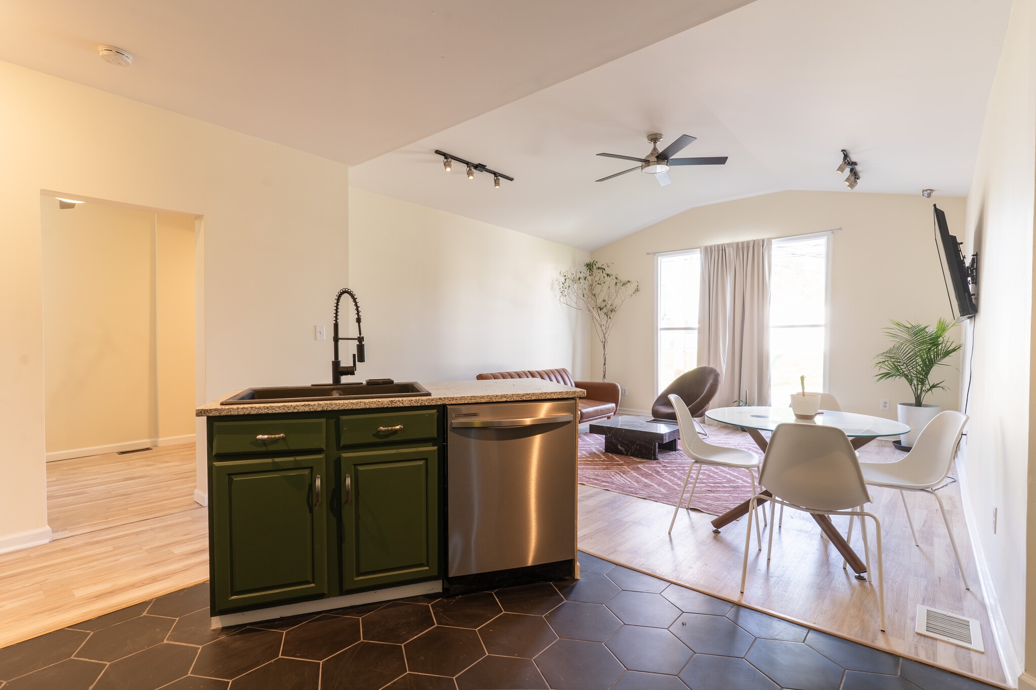 Kitchen into living room - 331 N 26th St