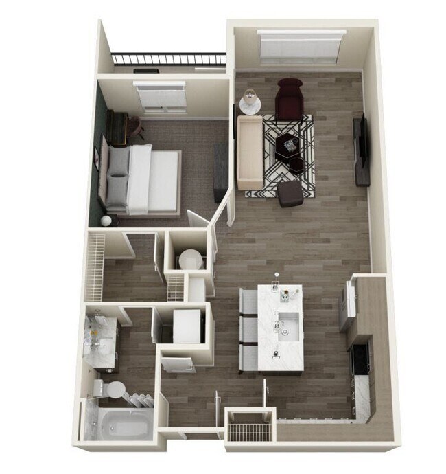 Floorplan - Aspire Kenwood Apartments