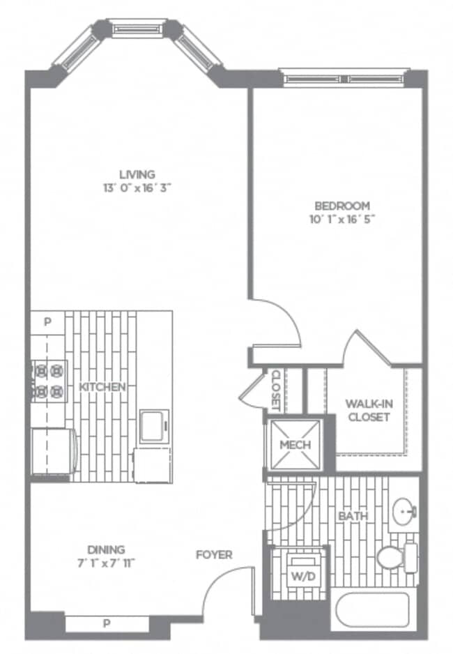 Floorplan - The Asher