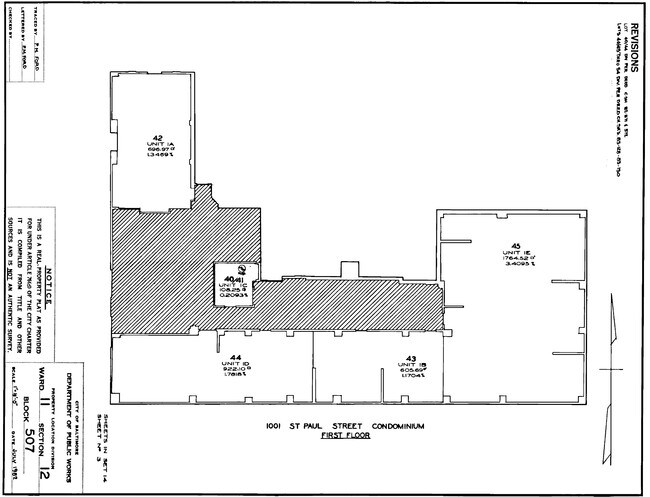 First Floor - Floor Plan - 1001 Saint Paul