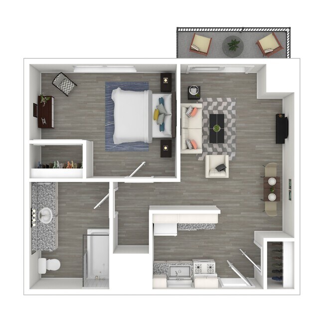 Floorplan - Glade Apartments