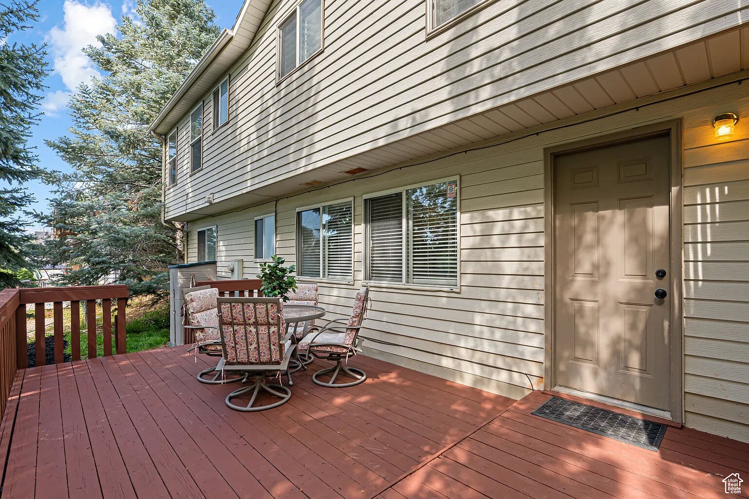 Deck and Unit entrance - 11770 S Dry Creek Rd