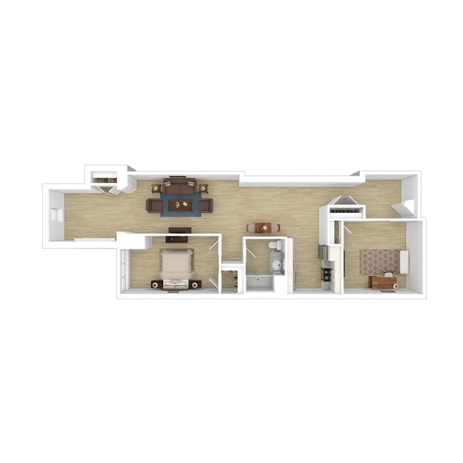 Floorplan - Residences at Mill 8 and 10 (A 55+ Senior Community)