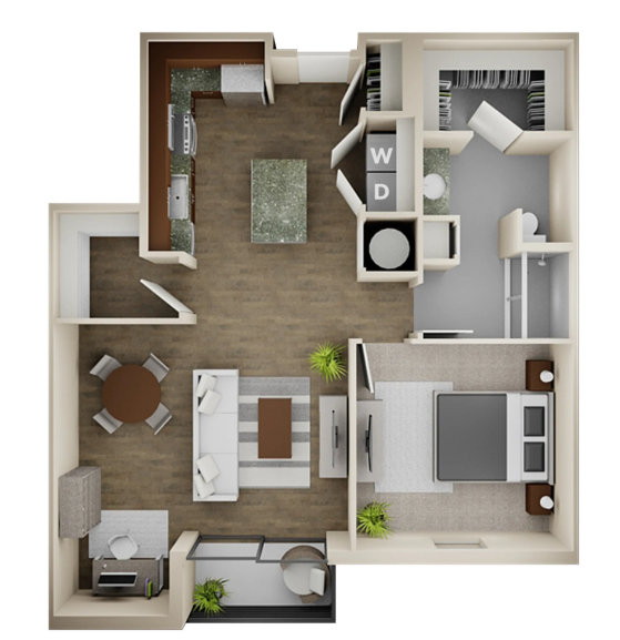 Floorplan - Lofts at City West