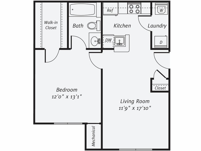 Floorplan - eaves Washingtonian Center