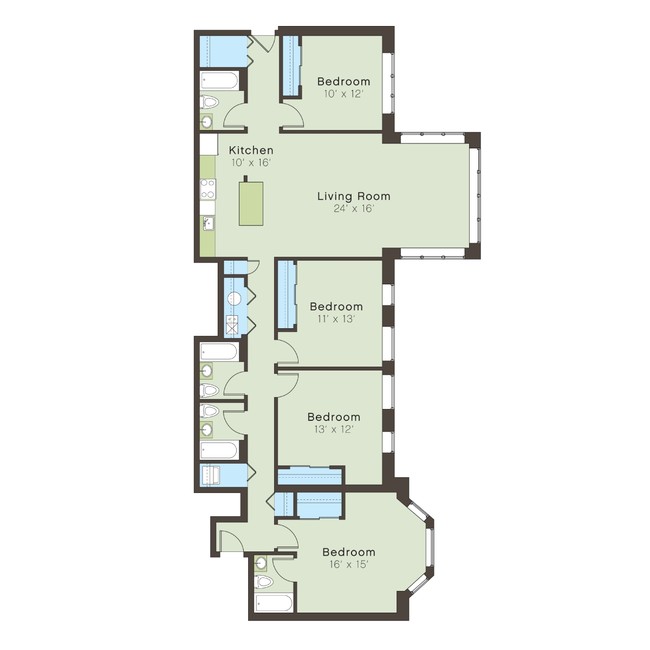 Floorplan - 5100 S. Ellis Avenue