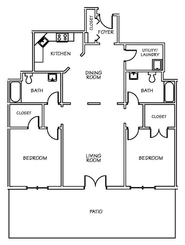 Floorplan - Lenox Village Apartments