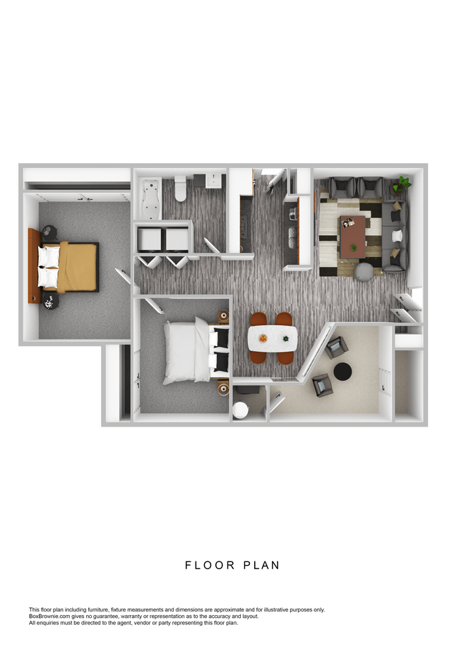 Floorplan - Haven Pointe Apartments