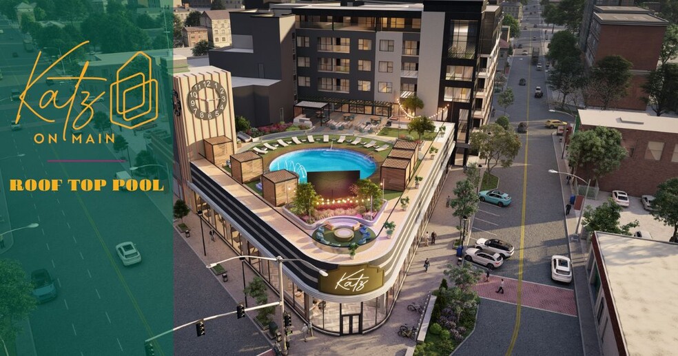 KATZ: ROOF-TOP POOL - Lux: Katz on Main / Wonderland in Crossroads