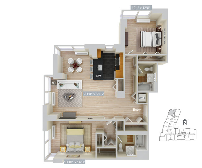 Floorplan - Avalon Riverview