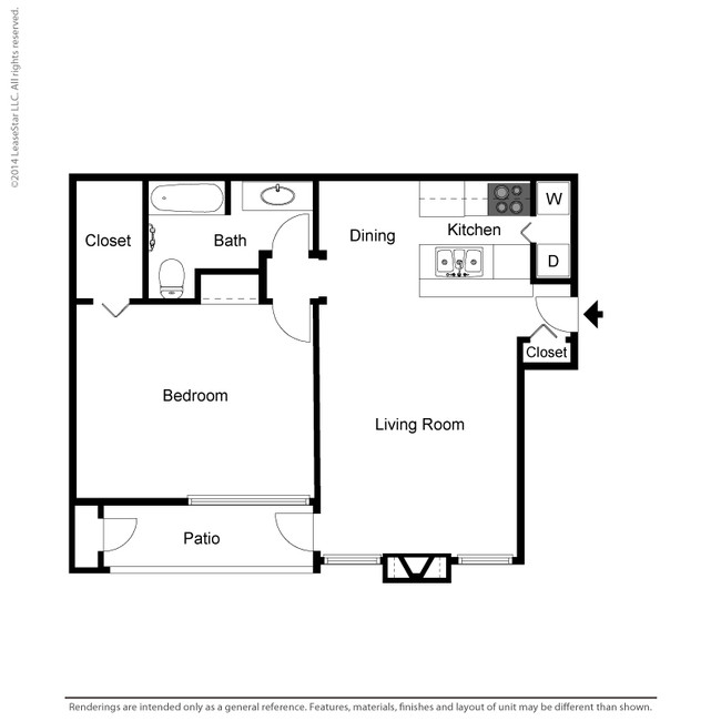 Floorplan - Silverton Apartment Homes