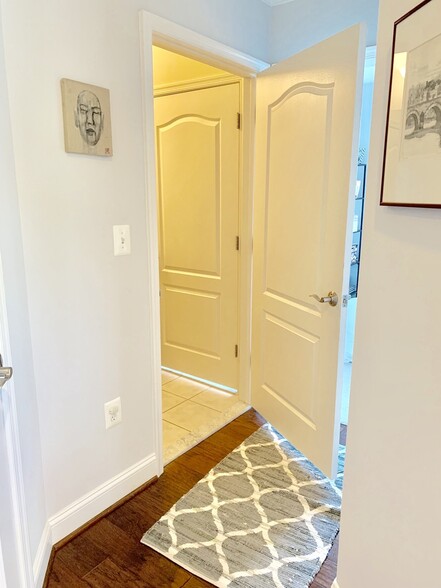 hallway entrance to 2nd bath and 2nd BR - 1451 Belmont St NW