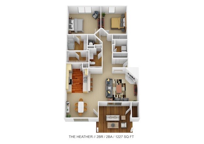 Floorplan - Four Bridges