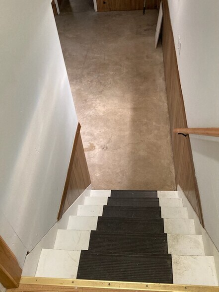 basement entry from 1st floor - 7615 Barret Rd