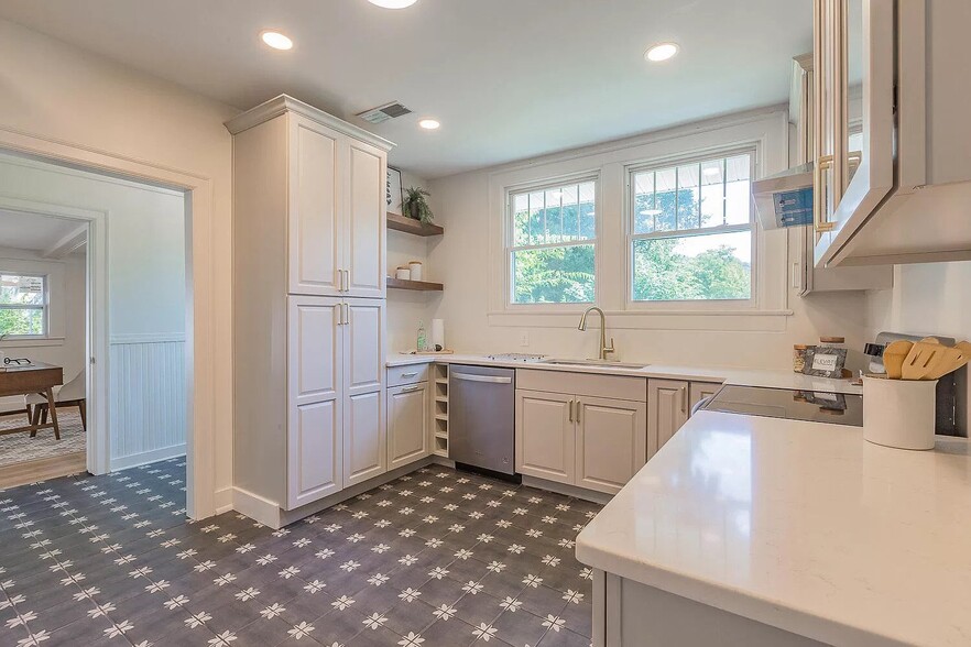 kitchen with large pantry cabinet - 2403 Bailey Ave