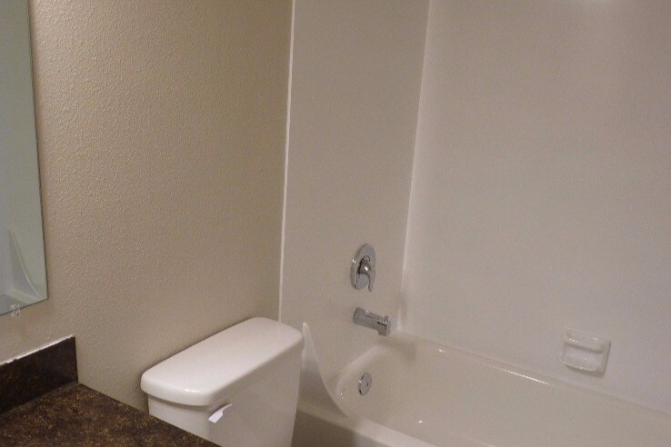 Second full bath with curved shower bar - 12817 4th Dr SE