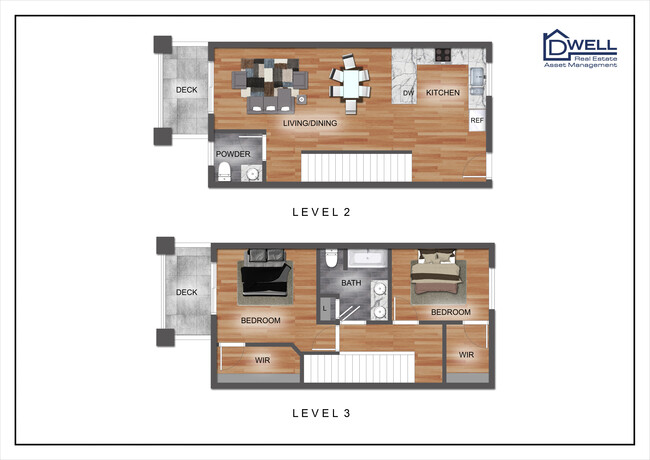 Floorplan - The Dewey Rd. Townhomes