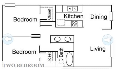 2BR/2BA - The Palms on Lamar