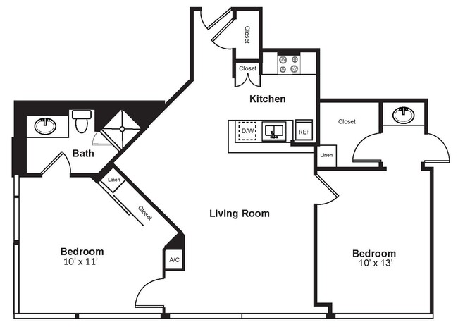 Floorplan - Renaissance Tower