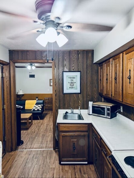 Kitchen and Living Room - 915 N Broadway