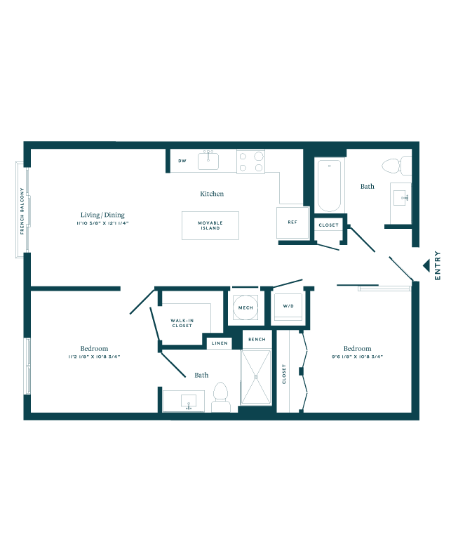 Floorplan - The Lockwood