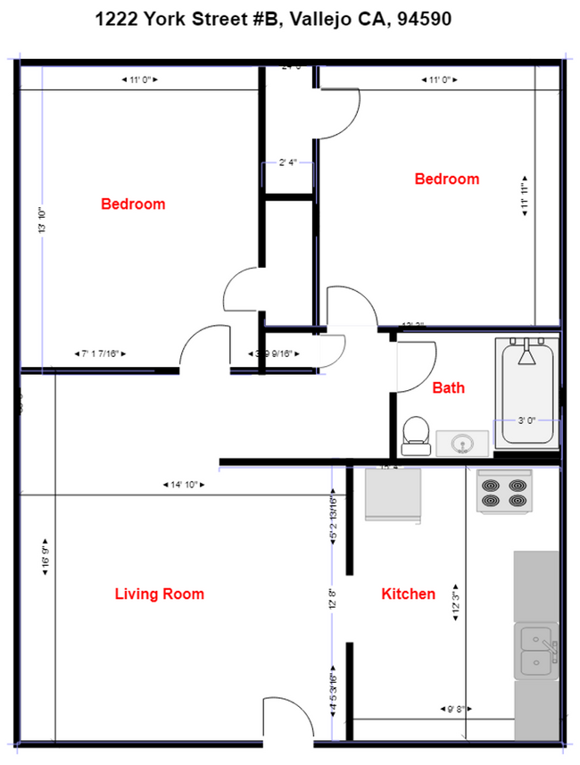 Building Photo - Lovely 2 Bedroom, 1 Bathroom Unit in Vallejo!