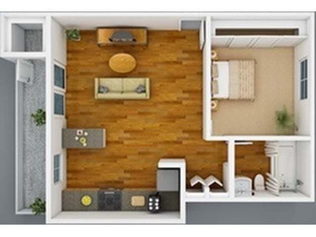 1 Bed, 1 Bath - Yugo Tempe Villas