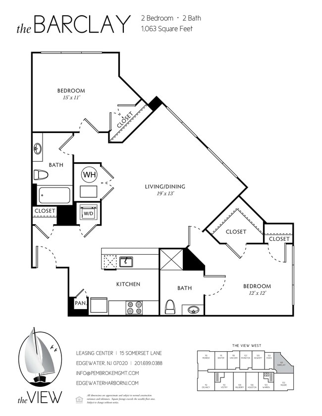 Floorplan - The View at Edgewater