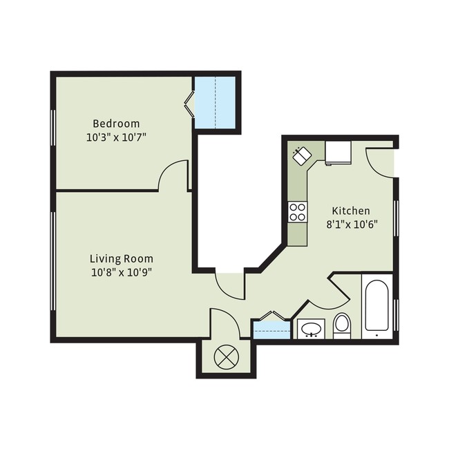 Floorplan - 5355-5361 S. Cottage Grove Avenue