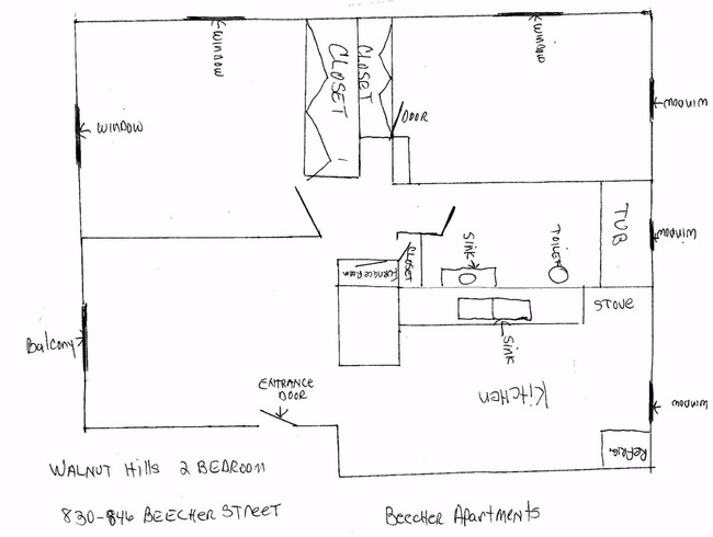 Floorplan - Beecher Street