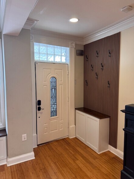 entry way cabinet and coats - 503 Columbia Rd NW