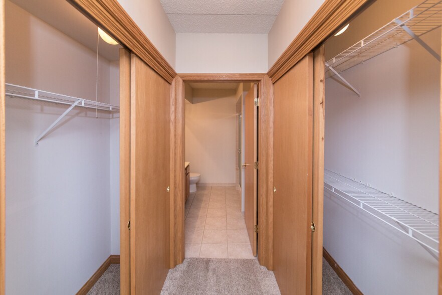 Two closets - 5555 N Cumberland Ave