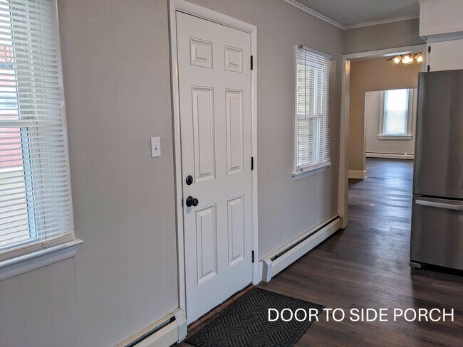 Exterior kitchen door to side porch - 329 N 2nd St