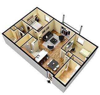 Floorplan - Roosevelt West Apartments