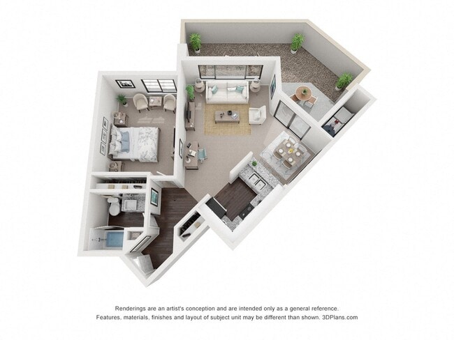 Floorplan - Vaseo Apartments