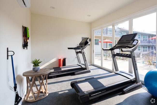 Fitness Room - Urban Comfort Meets Connectivity in Downtown Inglewood