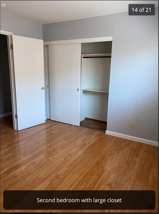 large second bedroom closet - 3359 Payne Ave