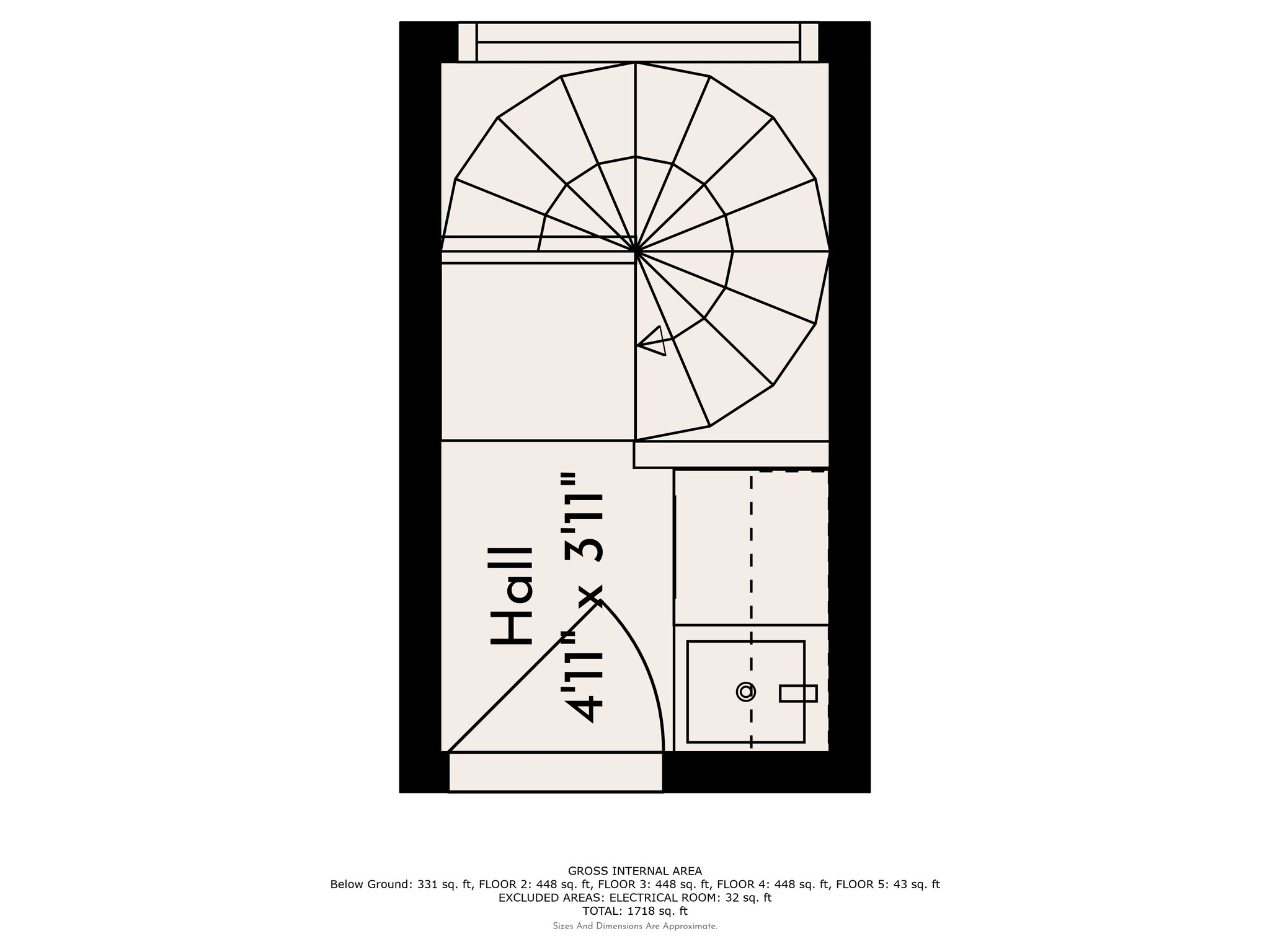 Floorplan - 5th Floor - 1932 Alter St