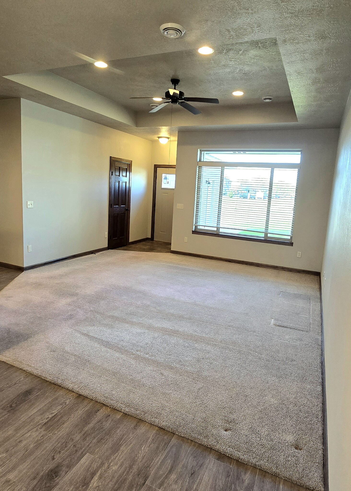 View of living room from dining area - 3509 E Bison Trl