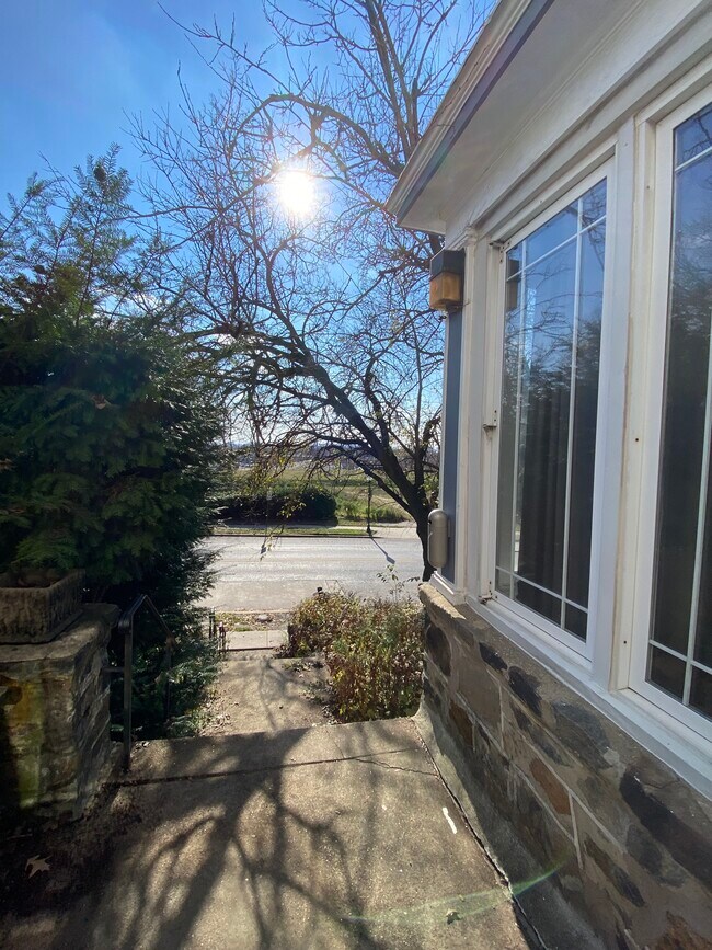 View from the front door - 1000 E 36th St