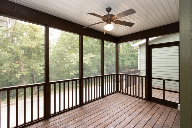 Screened-In Patio w/ Attached Deck - 1894 N Dubuque Rd