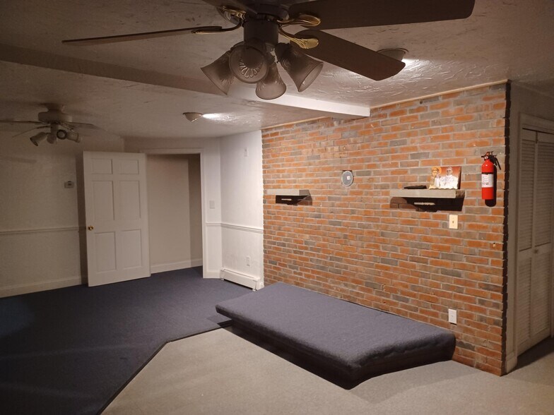 Basement pellet stove fire blocking - 35 Danny Rd